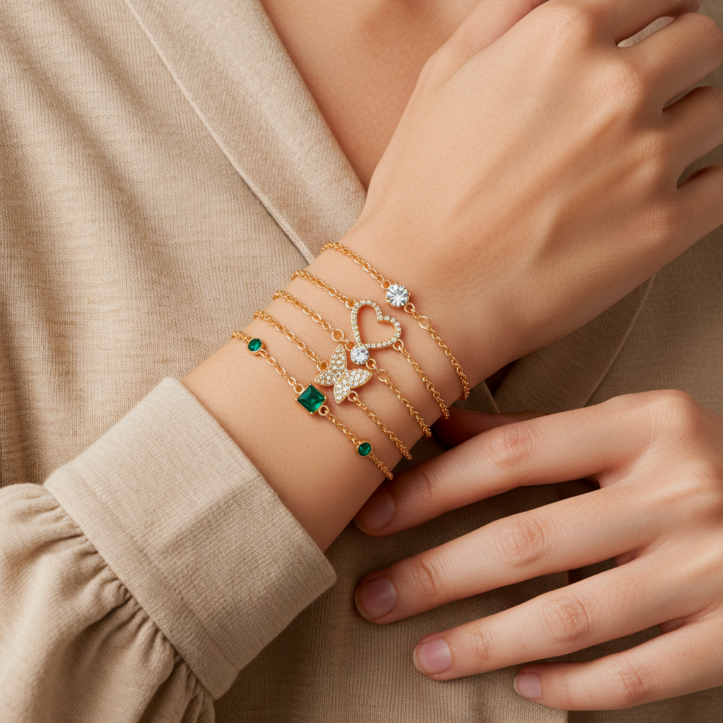 Pulseras RAÍCES  (set 5 uni)