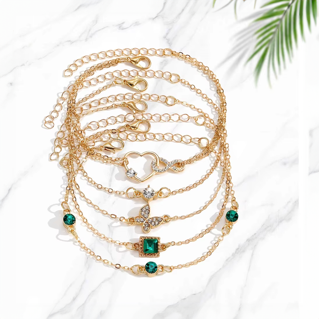 Pulseras RAÍCES  (set 5 uni)