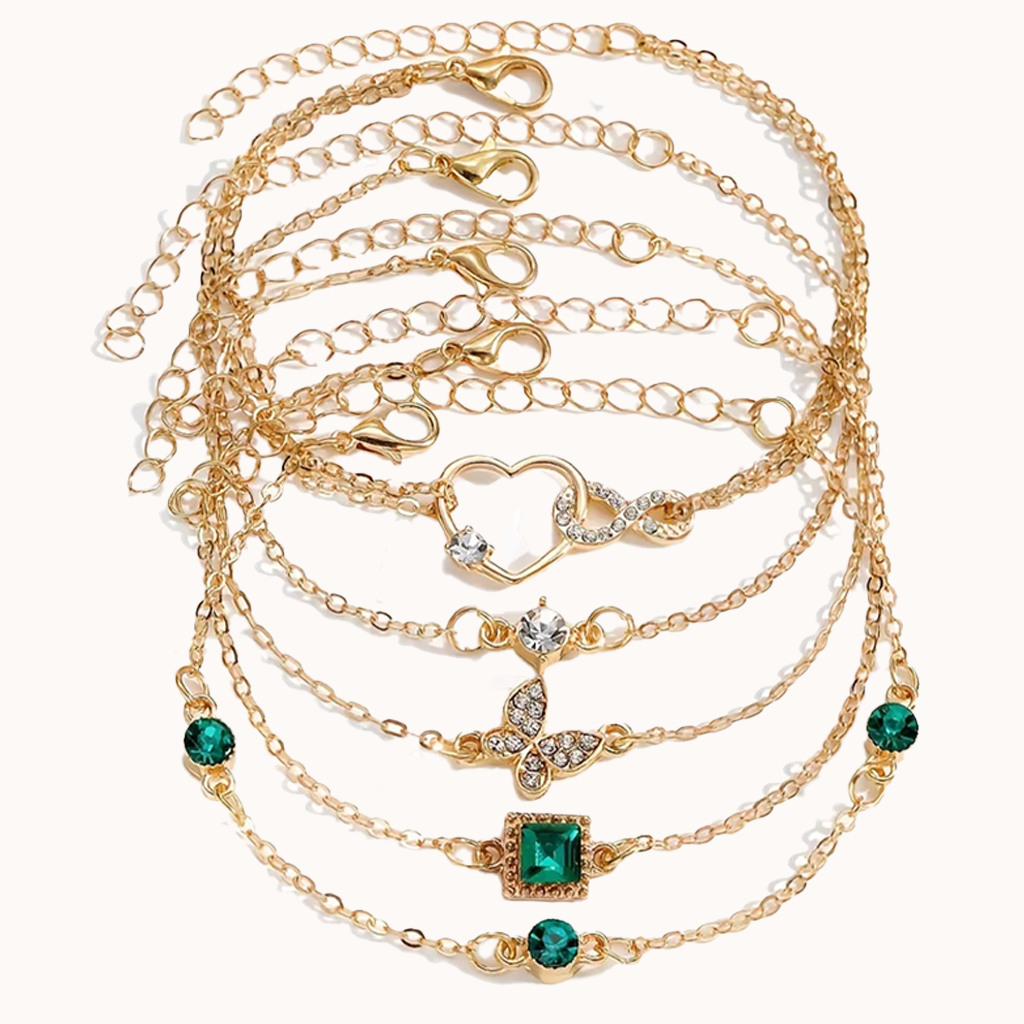 Pulseras RAÍCES  (set 5 uni)
