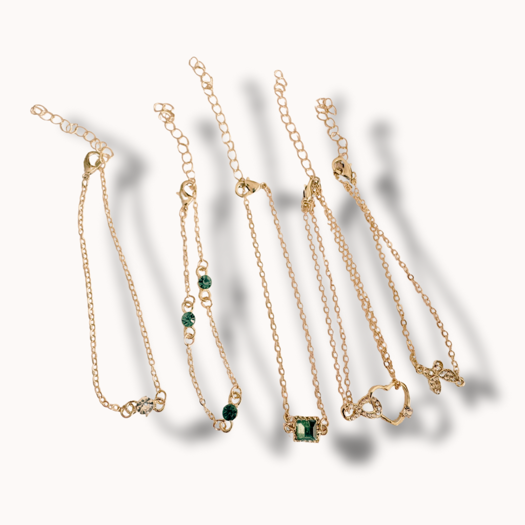 Pulseras RAÍCES  (set 5 uni)