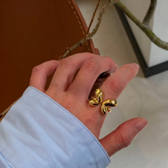 Anillo ECO DORADO